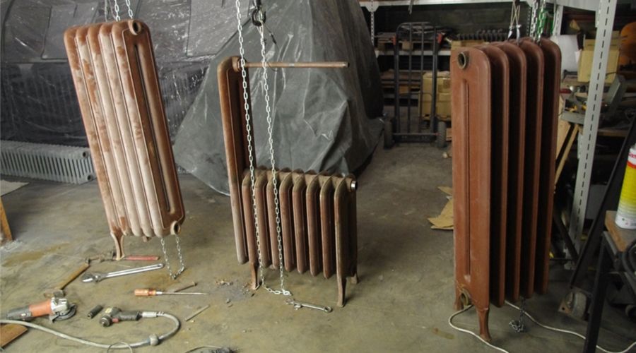 reparation radiateur fonte