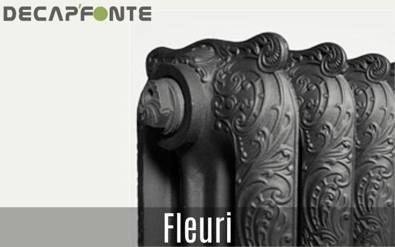 prix renovation radiateur fonte fleuri