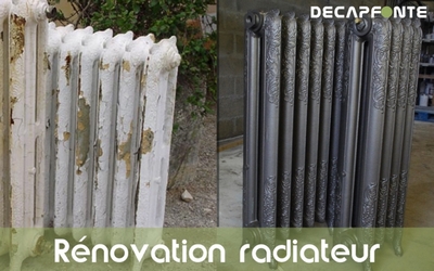 renovation radiateur fonte 33